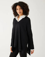 Catalina V-Neck Sweater | Black
