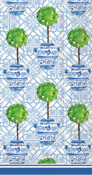 Blue Topiary Guest Towels