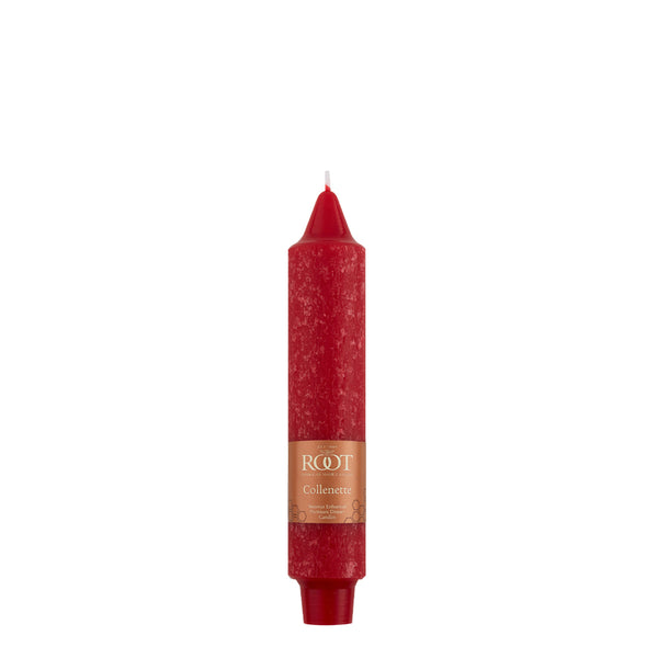 7" Red Collenette Candle
