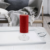 Garnet Pillar Candle | 3x6