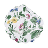 Marcy Blooms Quilted Round Placemat