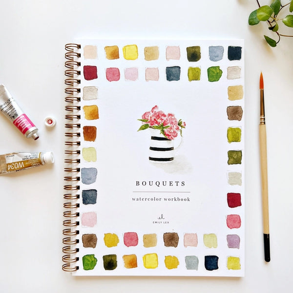 Watercolor Workbook | Bouquets