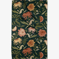 Chrysanthemums in November Kitchen Towel
