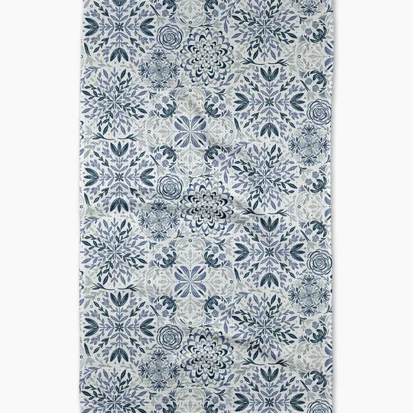 Floral Medallions Kitchen Towel