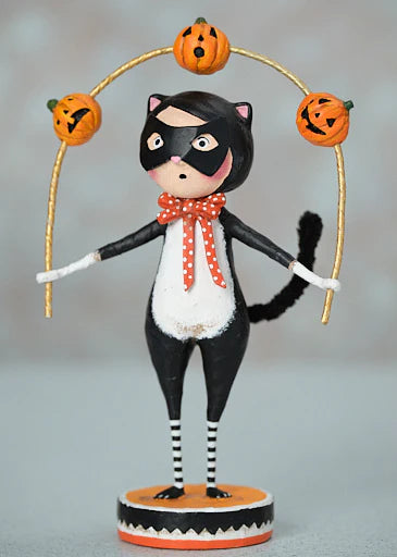 Toss a Jack Cat | Figurine by Lori Mitchell