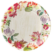 Berry Botanical Taupe Dinner Plates