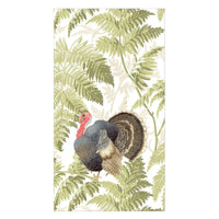 Turkey Among Ferns Guest Towels