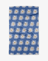 Blue Daisies Kitchen Towel