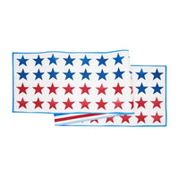 Red, White & Pow Table Runner | 72 Inch