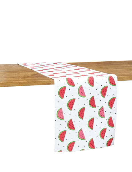 Watermelon Whimsy Table Runner | 72 Inch