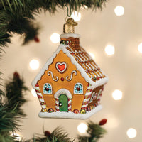 Sweet Gingerbread Cottage Ornament