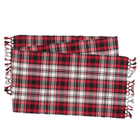 Fireside Plaid Table Runner