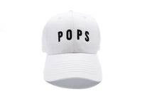 White Pops Snapback Hat