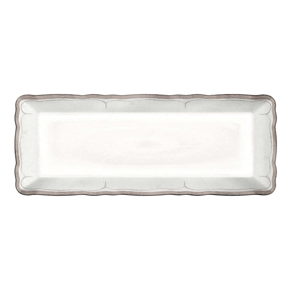 Rustica Antique White Baguette Tray
