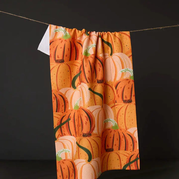 Rows of Gourds Kitchen Towel