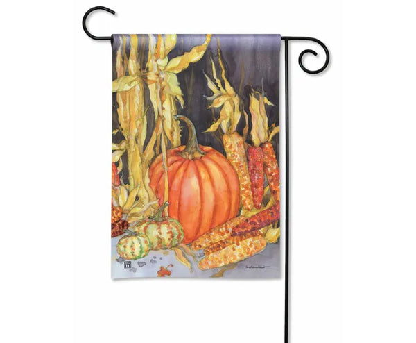 Pumpkins & Maize | Garden Flag