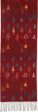 Colorful Fir Trees Cashmink Scarf | Red
