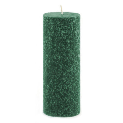 Dark Green Pillar Candle | 3x9