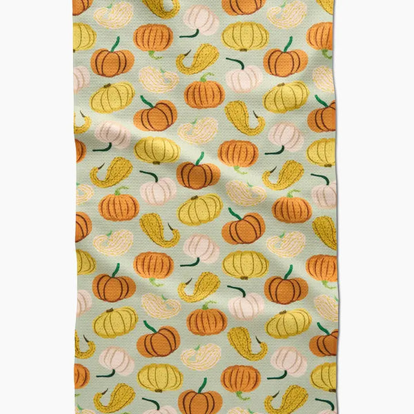 Pumpkins & Gourds Kitchen Towel