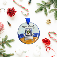 Adirondack Chair Door County Ornament