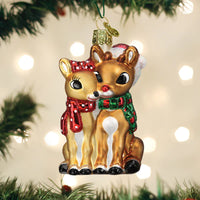 Rudolph + Clarice Ornament