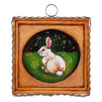 Bunny in Gold Frame | Mini Gallery