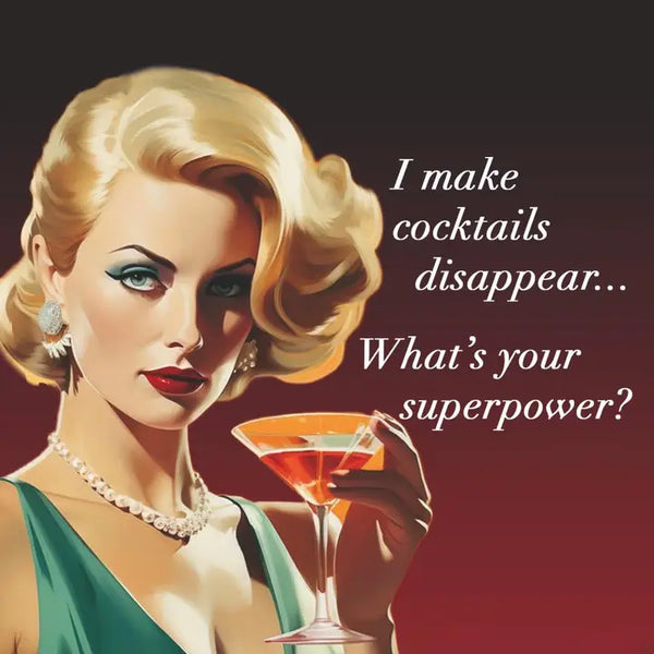 My Superpower Cocktail Napkins