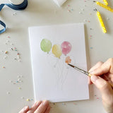 Paintable Notecards | Celebrate