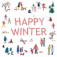 Happy Winter Cocktail Napkins