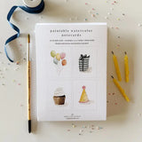 Paintable Notecards | Celebrate