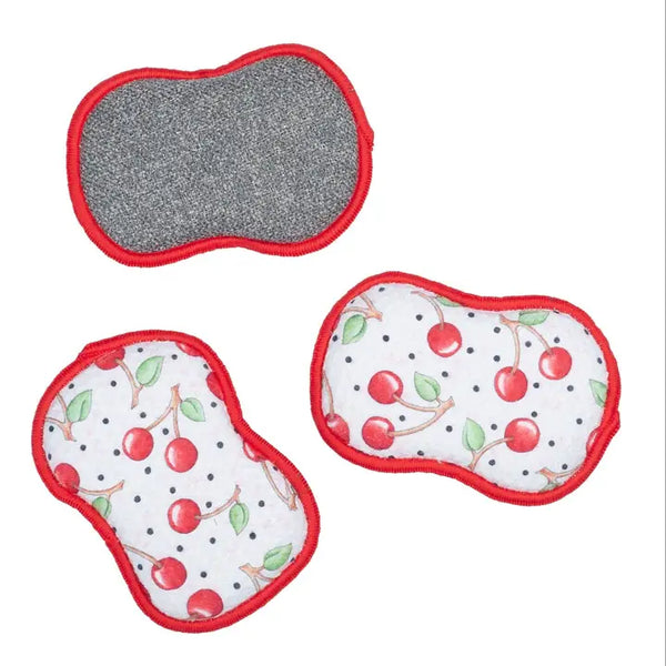 Cherry Harvest Re:Useable Sponges | Set of 3