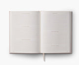 Book Club Embroidered Reading Log Journal