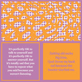 Threw Out Back | Reversible Cocktail Napkins