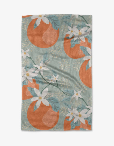 Orange Blossom Kitchen Towel