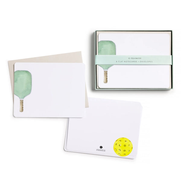 Pickleball Flat Notes | Set of 8