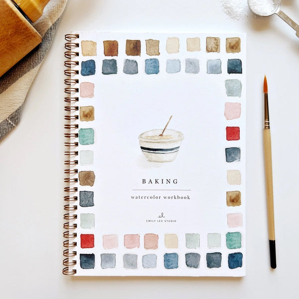 Watercolor Workbook | Baking