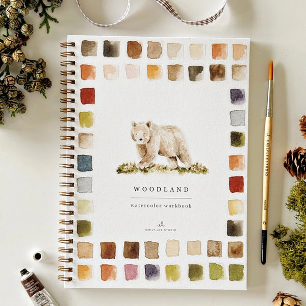 Watercolor Workbook | Woodland