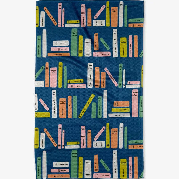 Bookish Stripes Kitchen Towel