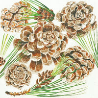 Pommes Des Pin Lunch Napkins