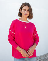 Delmar Sweater | Azalea Pink