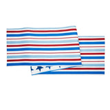 Red, White & Pow Table Runner | 72 Inch