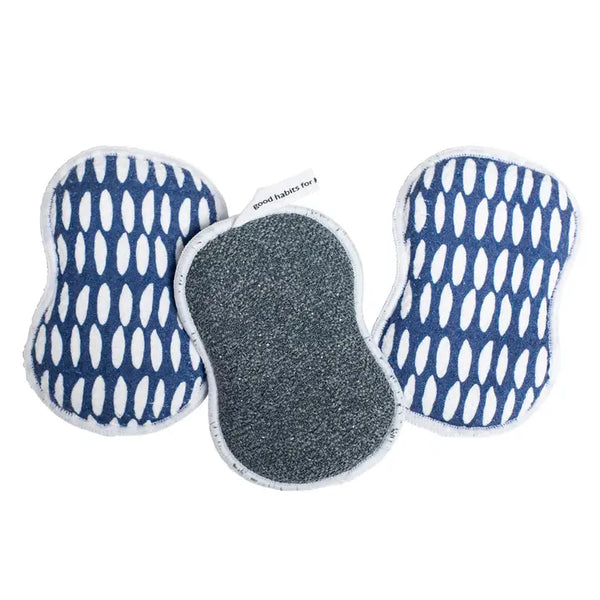 Navy Beans Re:Useable Sponges | Set of 3