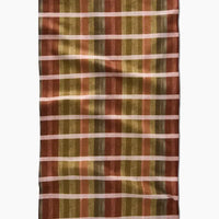 Fall Harvest Stripes Kitchen Towel