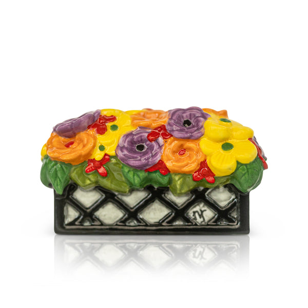 love blooms here | flower box mini by nora fleming