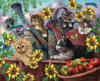 Sunflower Kittens | 1000pc Puzzle