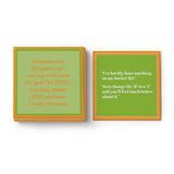 B to F | Reversible Cocktail Napkins