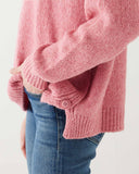Bari Side Button Sweater | Rouge