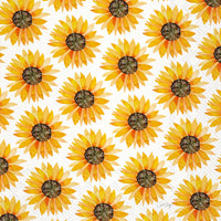 Sunflower Pattern Cocktail Napkins