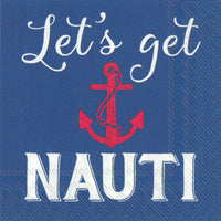 Let's Get Nauti Cocktail Napkins