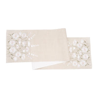 Daisy Bliss Embroidered Table Runner | 72 Inch